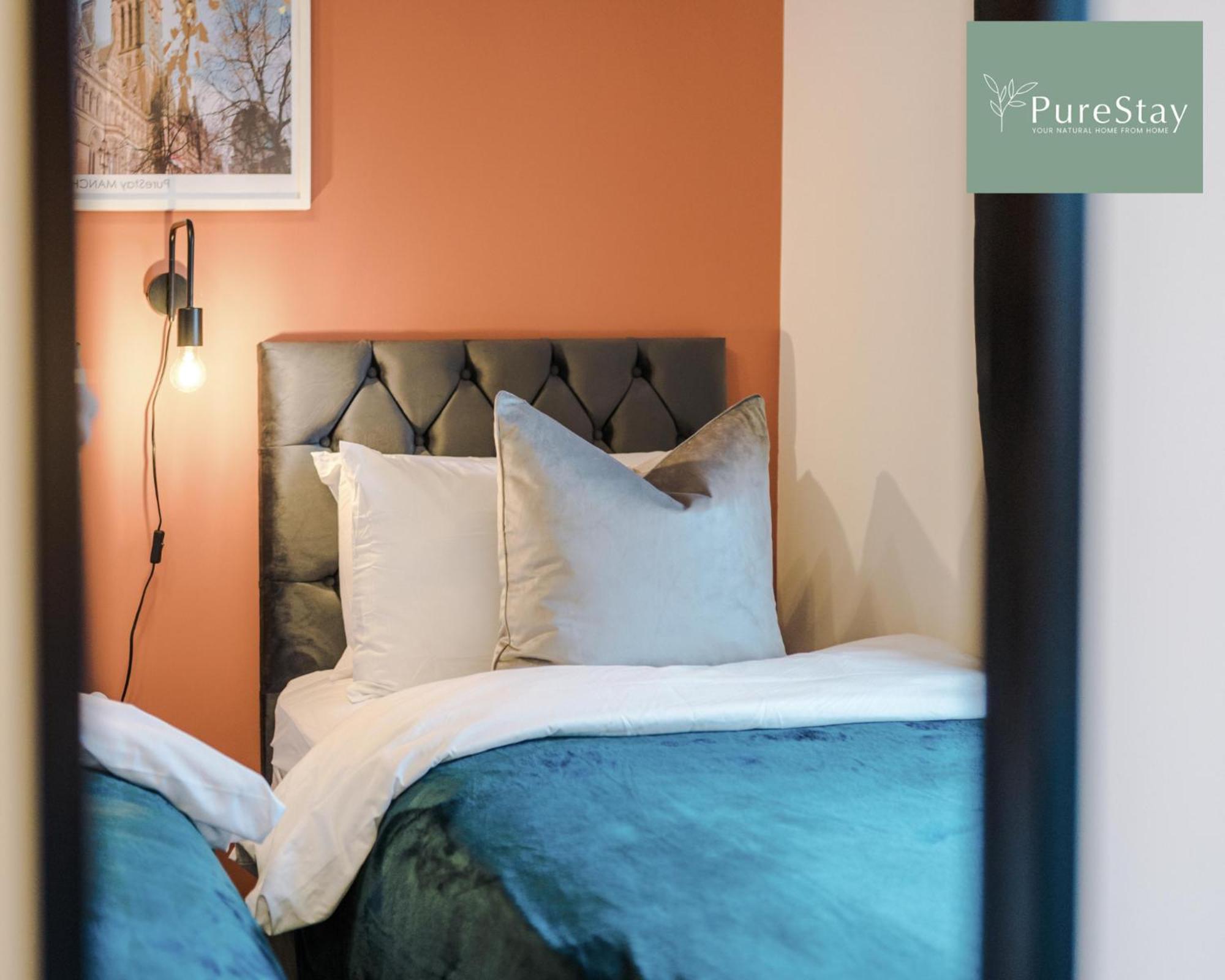 Stunning Five Bedroom Manchester House With Free Parking By Purestay Short Lets & Serviced Accommodation Экстерьер фото