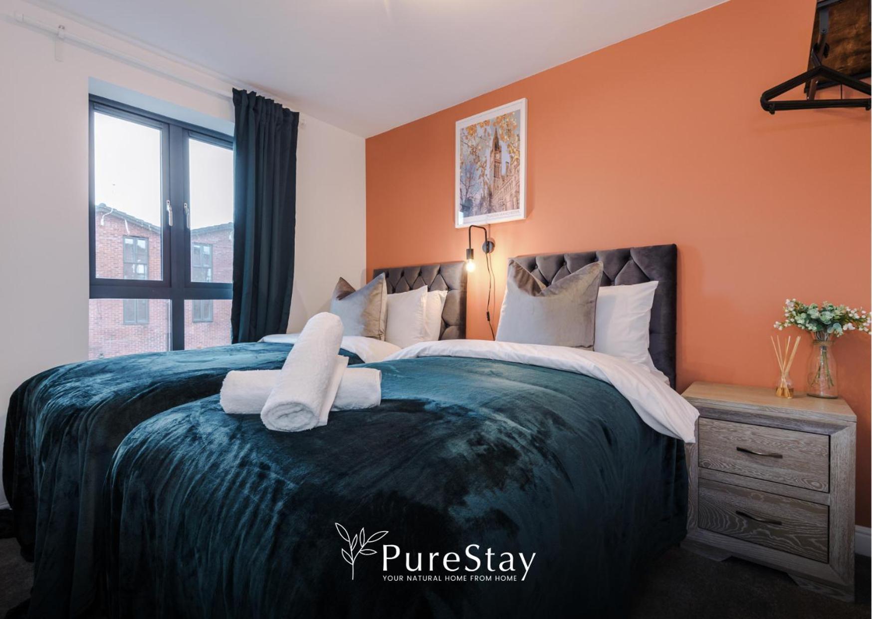 Stunning Five Bedroom Manchester House With Free Parking By Purestay Short Lets & Serviced Accommodation Экстерьер фото